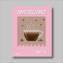 Americano Coffee Print Three Colour Options, thumbnail 5 of 6