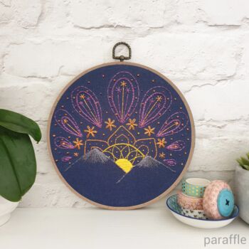 Sunset Embroidery Kit, 6 of 9