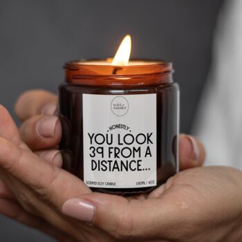 40th Birthday Gift For Her, You Look 39 Candle With Matches, 11 of 11