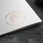 'Hello' Rose Gold Foil Friendship Card, thumbnail 4 of 4