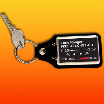 Personalised Favourite Song Download Keyring, 3 of 7