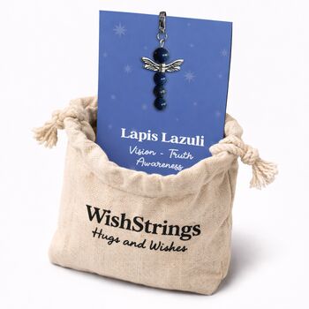 Lapis Lazuli Guardian Angel Keepsake Truth Gift, 2 of 3