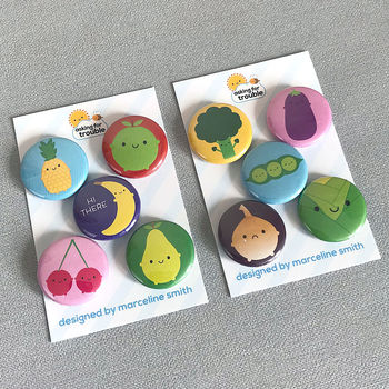 Five A Day Badge Set, 5 of 6