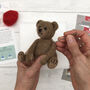 Needle Felting Kit Teddy Bear, thumbnail 1 of 12