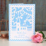 Christening Printed A5 Card, Pink Or Blue, thumbnail 1 of 2