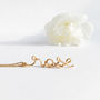 Personalised Cursive Name Pendant Necklace, thumbnail 2 of 12
