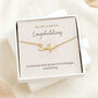 Personalised Name Necklace, Cursive Script In Gold Or Sterling Silver, thumbnail 3 of 11