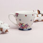 G Decor Gloria Floral Pastel Ceramic Tea Coffee Xl Cup, thumbnail 1 of 6