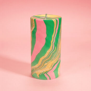Handpoured Marble Candle, 5 of 12