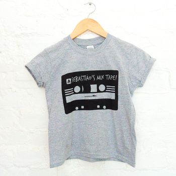 Child's Personalised Mix Tape T Shirt, 2 of 5