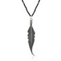 Wdts Feather Onyx Necklace, thumbnail 1 of 2
