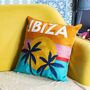Ibiza Needlepoint Pillow, thumbnail 5 of 6