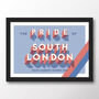 Crystal Palace 'Pride Of South London' Poster, thumbnail 7 of 7