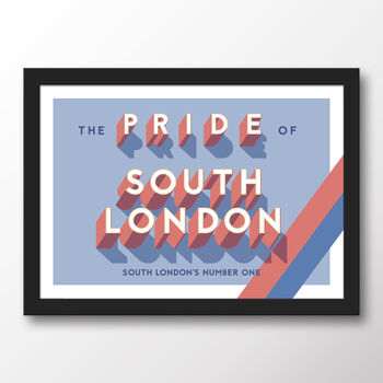 Crystal Palace 'Pride Of South London' Poster, 7 of 7