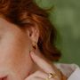Diba Hoop Earrings, thumbnail 6 of 7