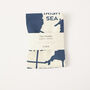 Organic Tea Towel | Shipping Forecast, thumbnail 3 of 3