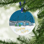Man City Christmas Bauble, Ceramic Keepsake Gift, thumbnail 1 of 3