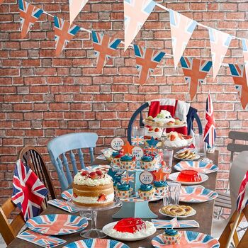 Union Jack Paper Party Bunting, 3 of 8