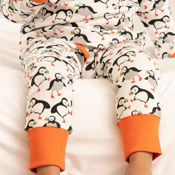 Puffin Pyjamas For Kids | Certified Organic, 2 of 10
