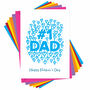 Number One Dad Father's Day Card, thumbnail 2 of 3