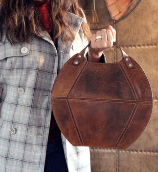 Handmade Leather Handbag For Women Personalised Gift, 3 of 12
