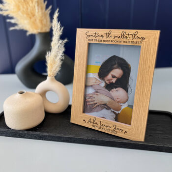 Personalised New Baby Photo Frame Mother's Day Gift, 7 of 9