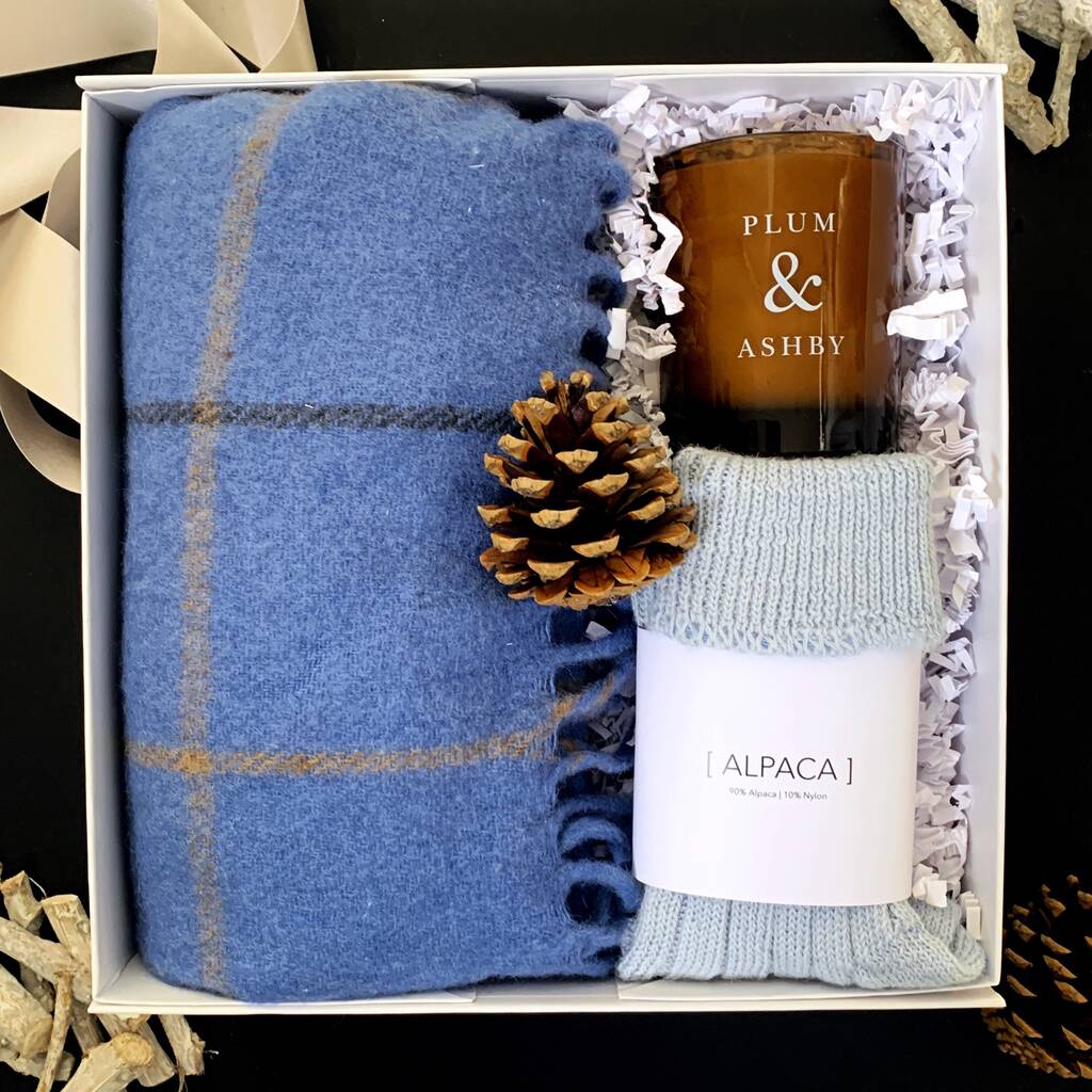 comfort and joy luxury home gift box by twinkleboxco