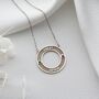 'Circle Of Love' Family Birthstone Necklace, thumbnail 5 of 10
