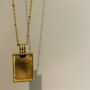 The Reevie Gold Sunburst Pendant Necklace, thumbnail 4 of 5
