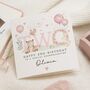 Personalised Granddaughter 2nd Birthday Woodland Card, thumbnail 1 of 7