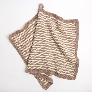 Tea Towel Easy Crochet Kit, 6 of 10