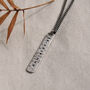 Men's Personalised Silver Tag Necklace, thumbnail 4 of 12