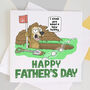 Funny Golf Father's Day Card, thumbnail 1 of 2