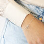 Wishbone Sterling Silver Bracelet, thumbnail 1 of 10
