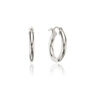 Small Round Solid Gold Or Silver Hoop Earrings, thumbnail 4 of 7