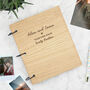 Personalised Couples Memory Book Photo Album, thumbnail 1 of 10