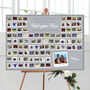 Photo Collage 'Find Your Face' Wedding Table Plan, thumbnail 1 of 6