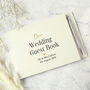 Personalised Black And Gold Guestbook For Wedding, thumbnail 2 of 5