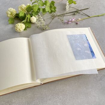 Personalised Library Look Leather Album In 25 Colours, 2 of 6