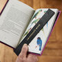 Personalised Leather Book Mark For Dad, thumbnail 3 of 5