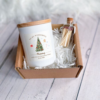 Personalised Christmas Candle Gift Set, 2 of 11