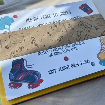 Roller Skating Party Invitations, 2 of 2