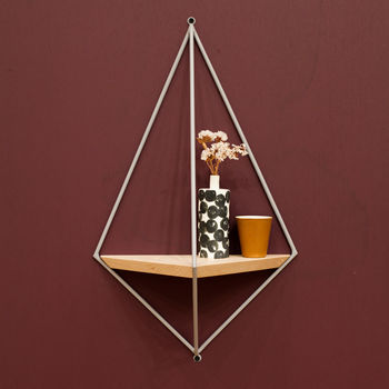 Wall Mounted Plant Hanger In Powder Coated Steel, 2 of 7