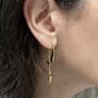 Little Man On The Moon Statement Earrings, thumbnail 3 of 4