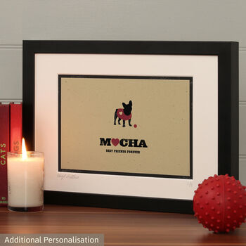 Personalised French Bulldog Print For One Or Two Dogs, 12 of 12