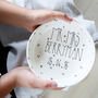Personalised Wedding Gift Plate, thumbnail 3 of 5