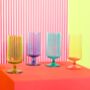 Set Of Four Candy Coloured Beer Glasses, thumbnail 1 of 3