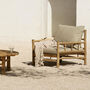 Bamboo In Or Outdoor Lounge Armchair Set Of Two, thumbnail 2 of 6