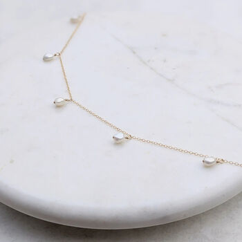 Annalise Five Pearl Necklace, 2 of 3