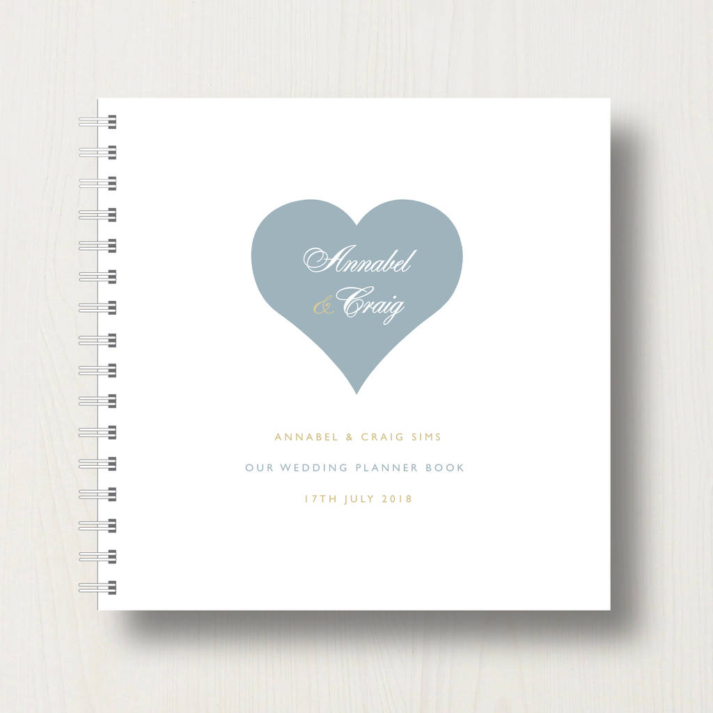 Personalised Wedding Planner Book, 1 of 11